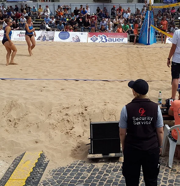 Beachvolleyball-Meisterschaft – Referenzbild von OZ Security Service GmbH