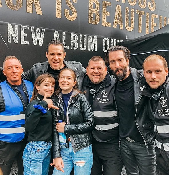 Mimi, Josy & The BossHoss – Referenzbild von OZ Security Service GmbH