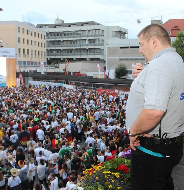 WM 2014 – Referenzbild von OZ Security Service GmbH